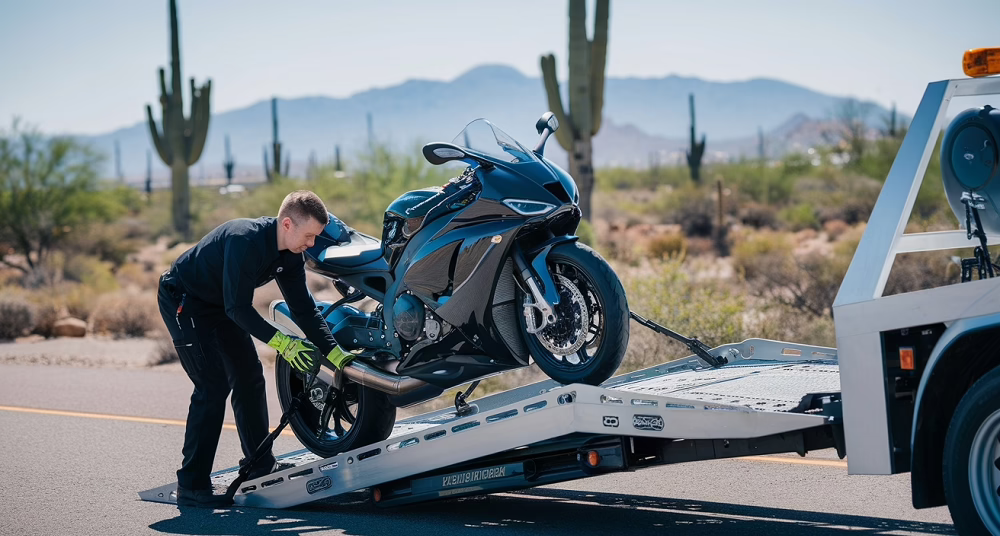 Motorcycle Towing services in Chandler
